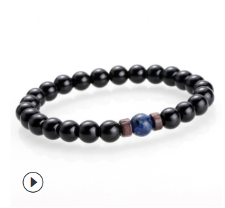 Accessories Men's Bracelets Natural Moonstone Beads Tibetan Buddha Bracelet Lava Stone Diffuser Bracelet