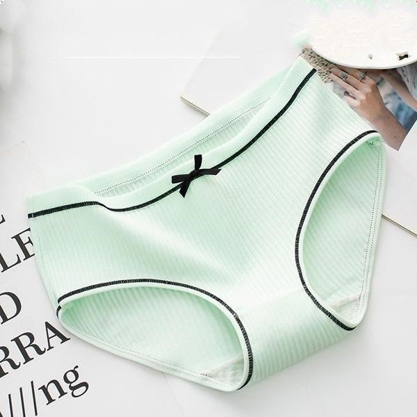 Ladies Fashion Mid-Waist Panties