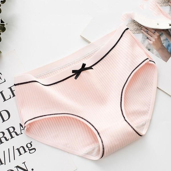 Ladies Fashion Mid-Waist Panties