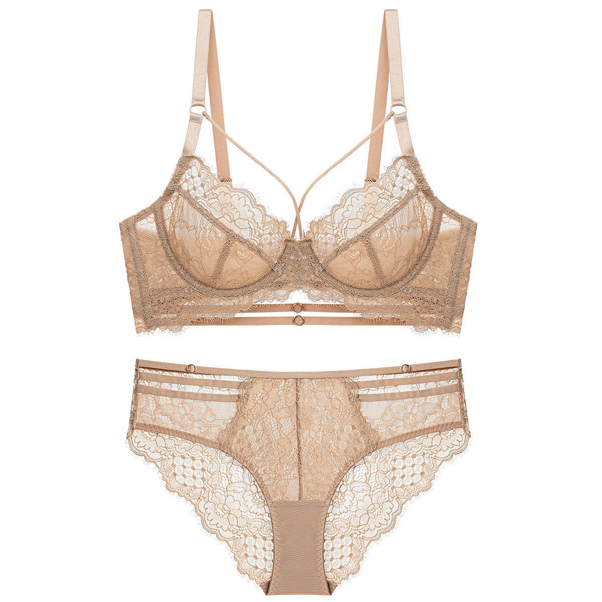 New European and American Plus Size Bra Sexy Lace