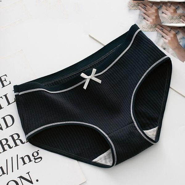 Ladies Fashion Mid-Waist Panties