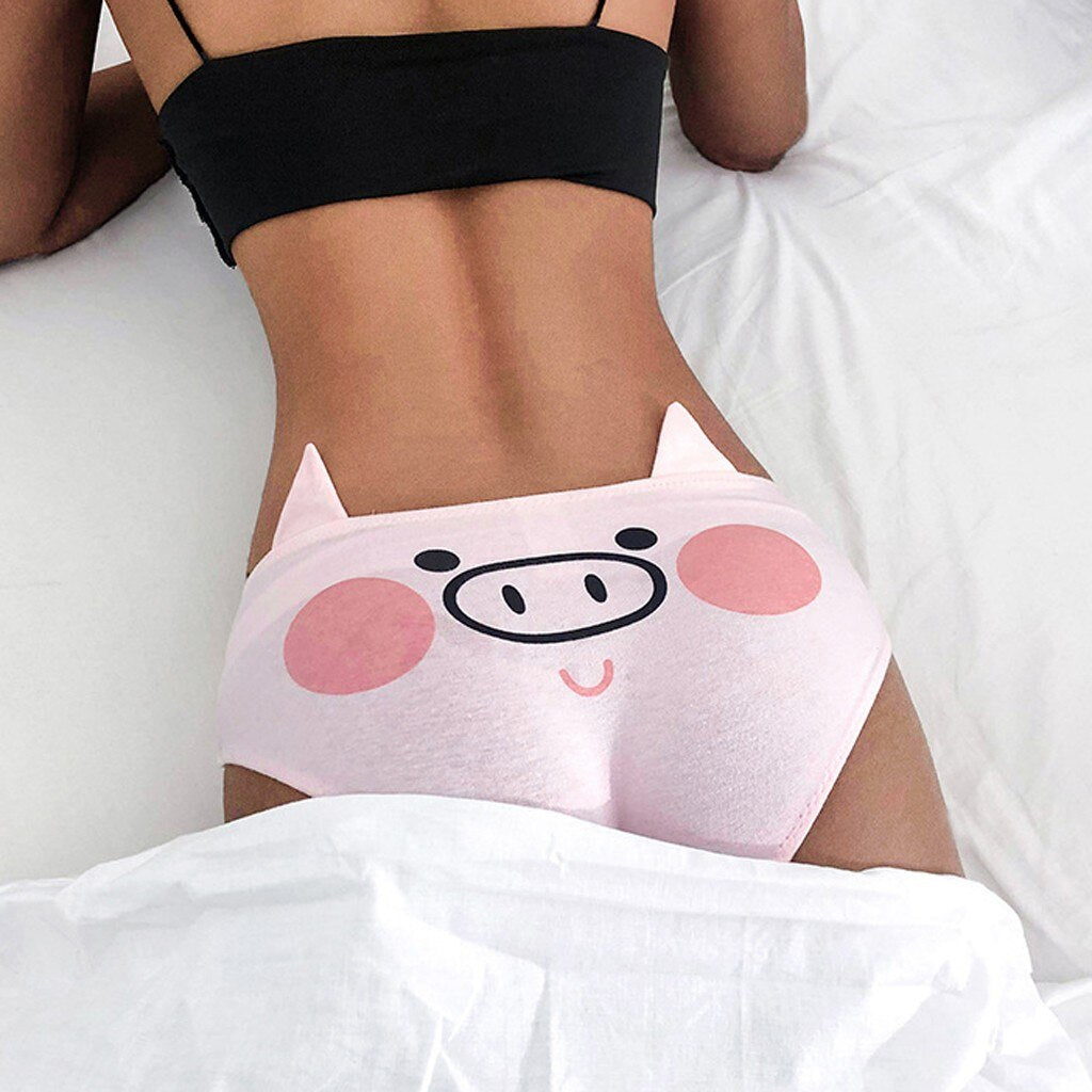 Cute pig girl panties