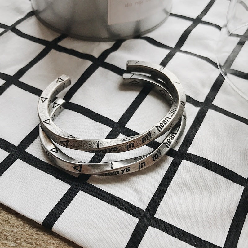 All-match personality men and women couple bracelets