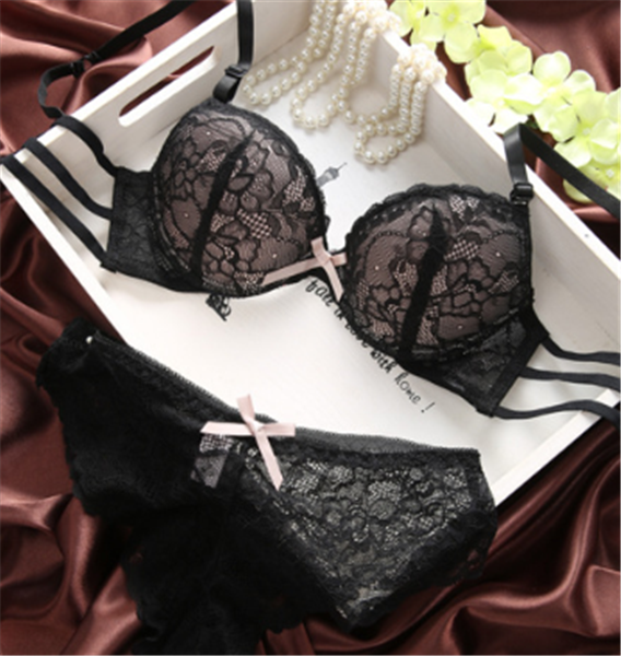 Lace bra set