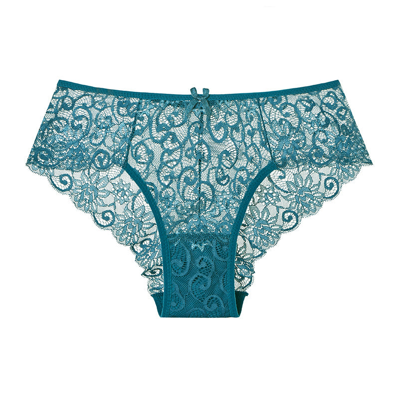 Sexy Mid-waist Lace Lace Women's Briefs For Women