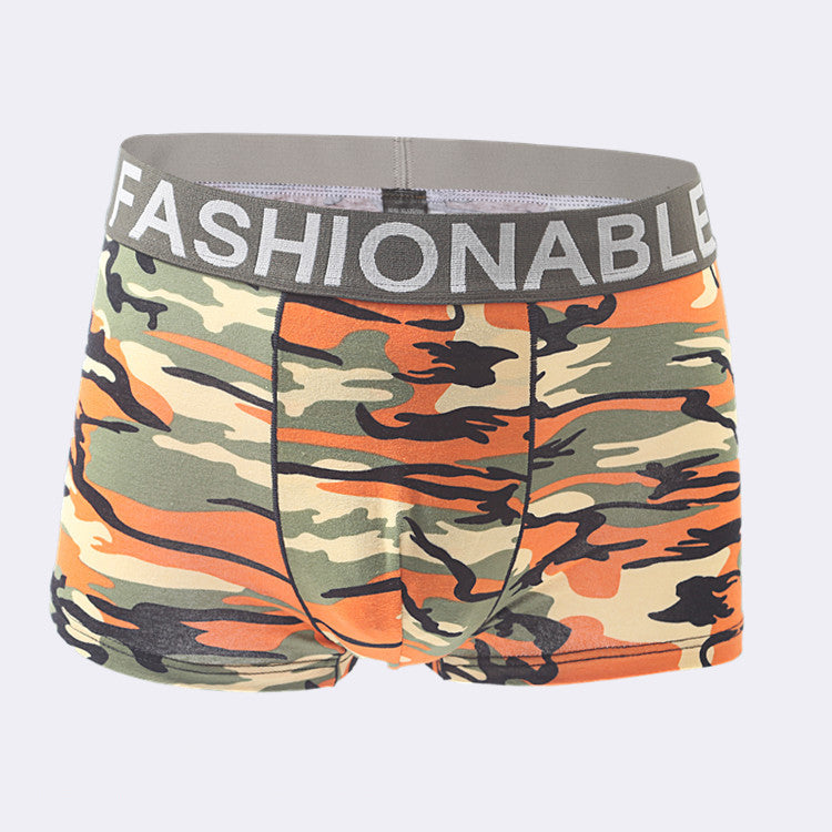 Camouflage Couple Panties Men And Women Boxer Shorts Sports