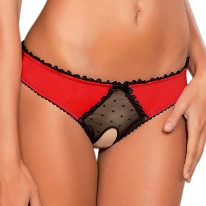 Sexy Crotch Sexy Underwear Women Sexy Passion See-through Lace Panties