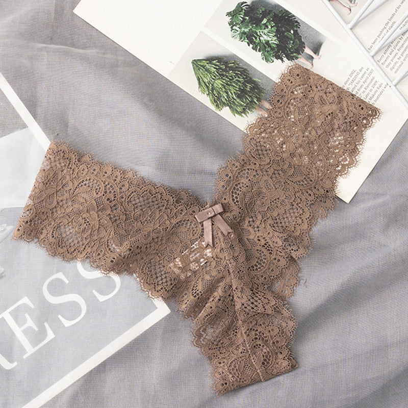 Women's French Lace Low Waist Panties