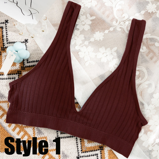 Ladies Fashion Personality Sports Seamless Bra