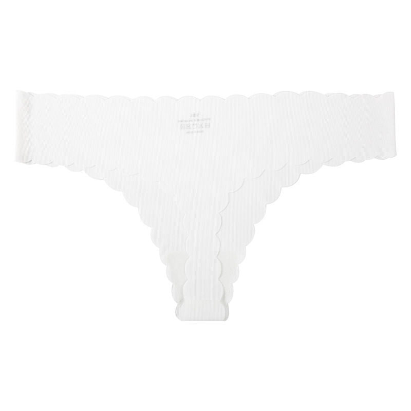 European And American Sexy Low-rise Ice Silk Seamless Panties