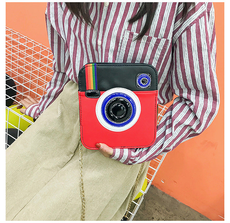 Camera bag fashion shoulder diagonal bag