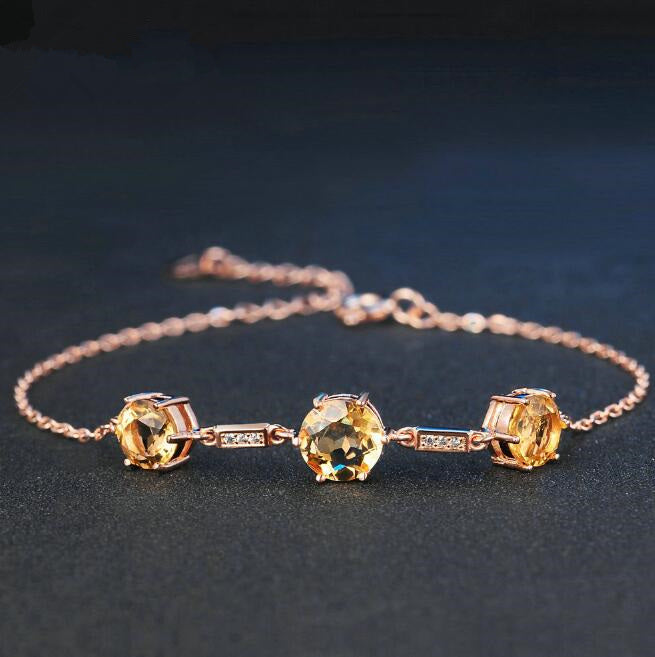 925 Bracelet Rose S925 Charm Bracelet Women Fashion Fine Jewelry