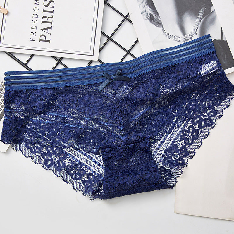 Sexy Ladies Briefs Lace Pattern Panties