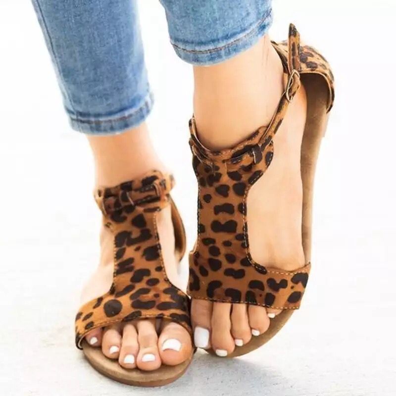 Women's suede sandals