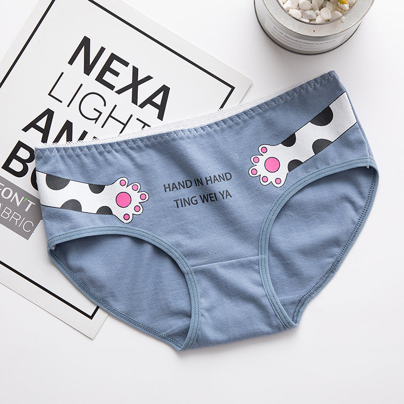 Printed girly panties