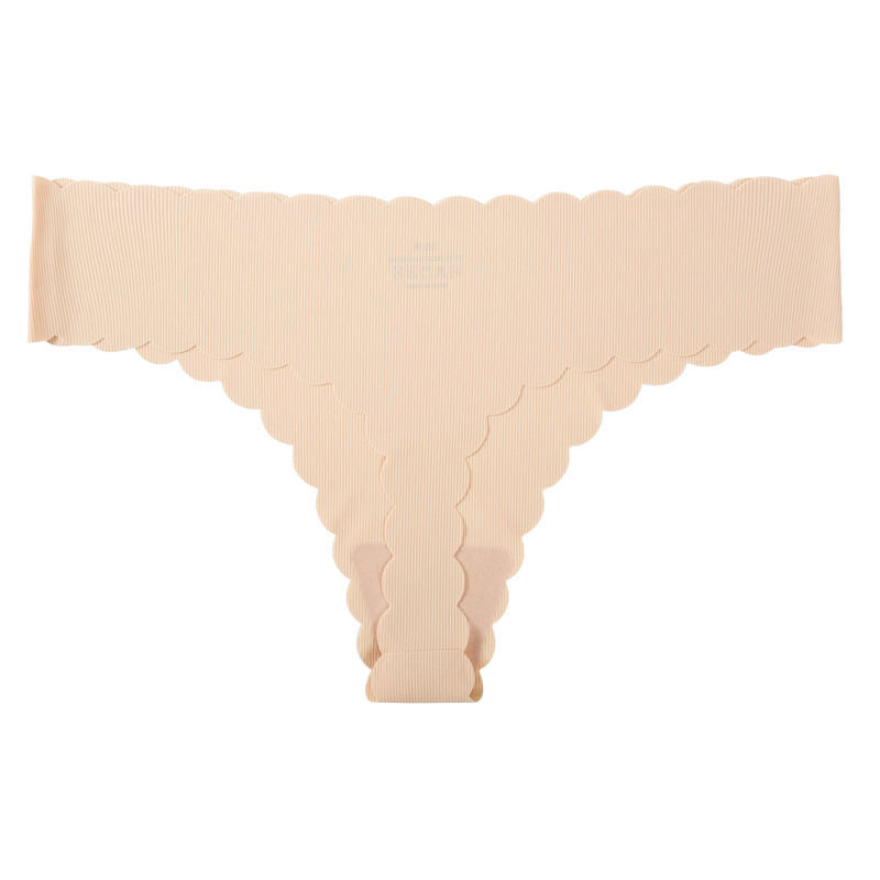 European And American Sexy Low-rise Ice Silk Seamless Panties