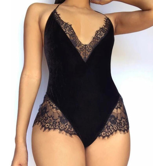 Lace camisole bodysuit