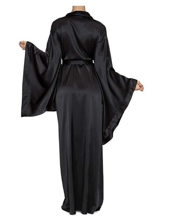 Fashion Nightwear One-piece Satin Bridesmaid Bathrobe