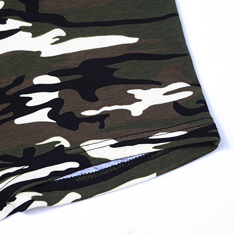 Camouflage Couple Panties Men And Women Boxer Shorts Sports