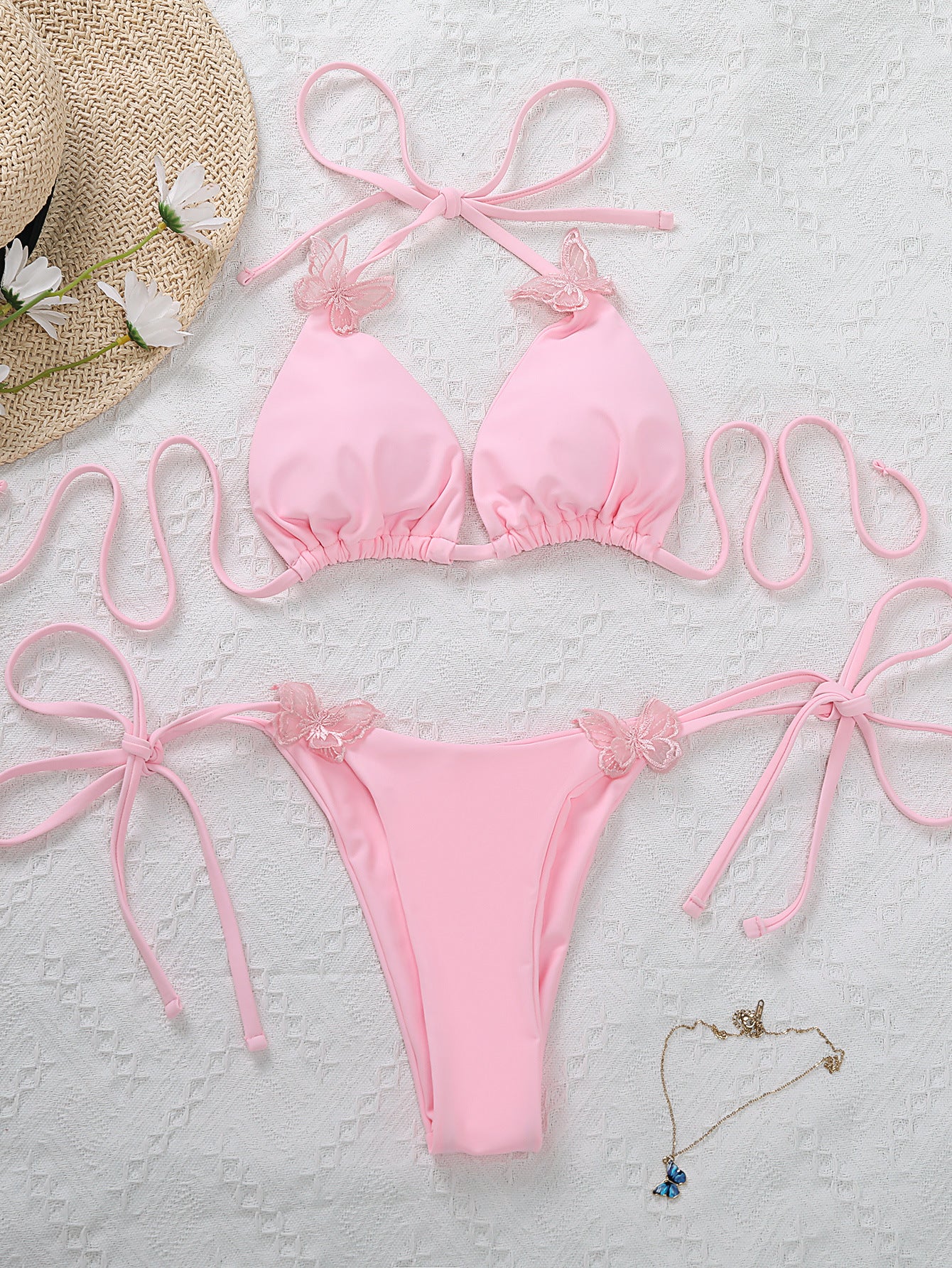 New Lace-up Butterfly Bikini