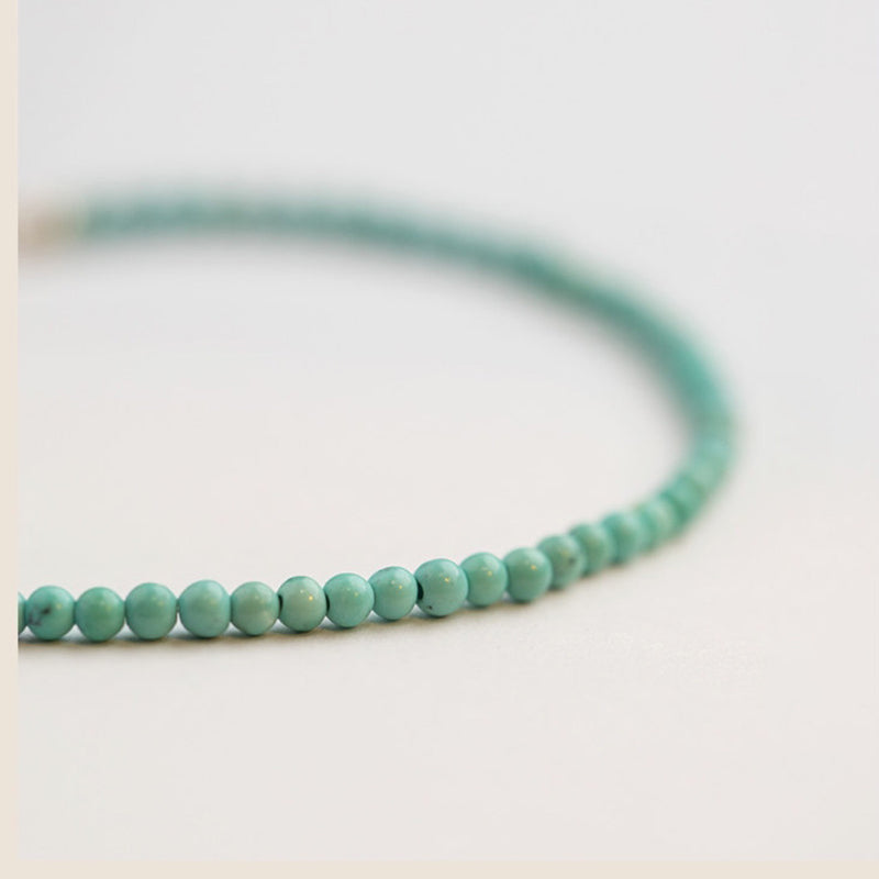 Natural Small Turquoise Bracelet For Women