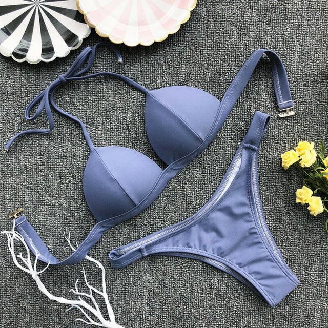 New Sexy Female Bikini Bra Set