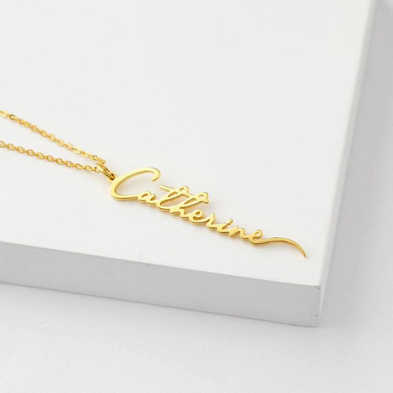 Personalized Signature Name Necklace Stainless Steel Necklace Women Jewelry