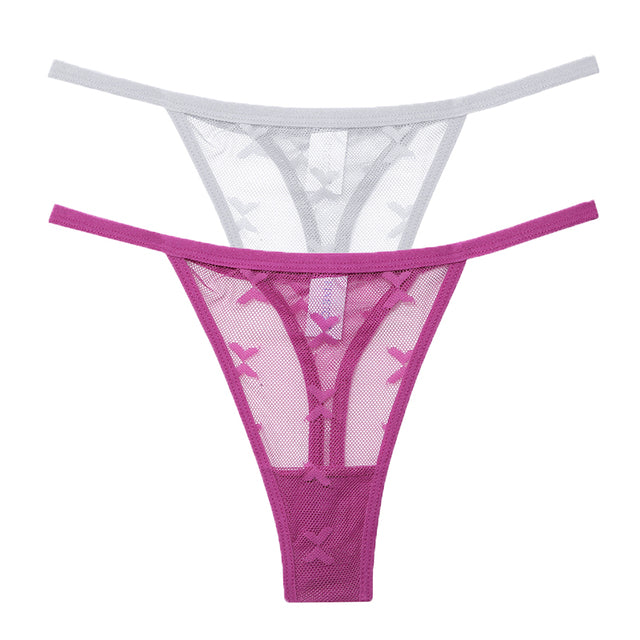 Mesh G-String Women's Panties Transparent Underwear