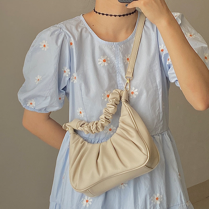 Cloud fold shoulder bag