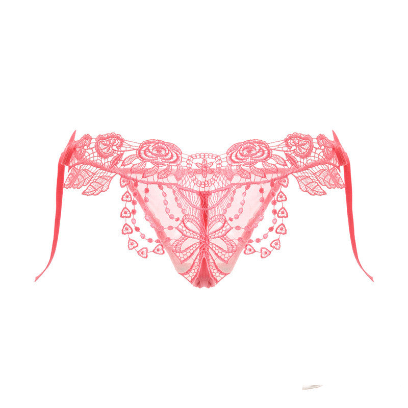 Erotic Lingerie Sexy Transparent Lace Large Size Panties