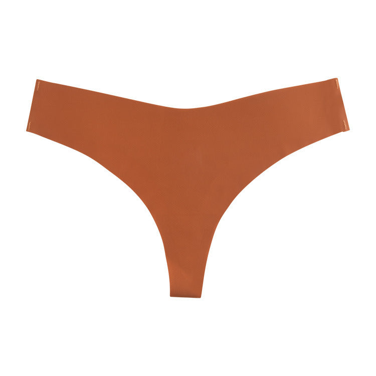 Sexy Seamless One Piece Nude Quick-drying Panties