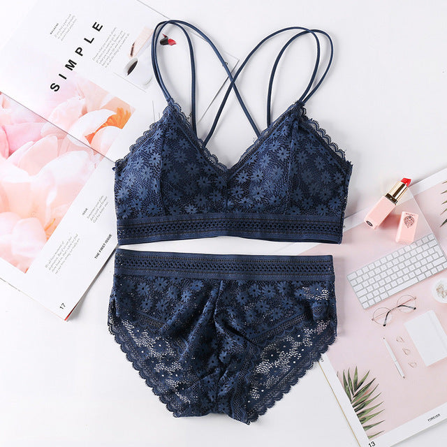 Sexy Underwear Pushup Bra  set