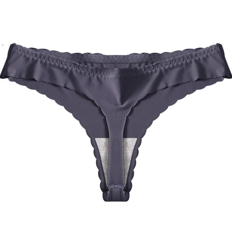 Sexy Seamless High Elastic Ice Silk Women's Panties