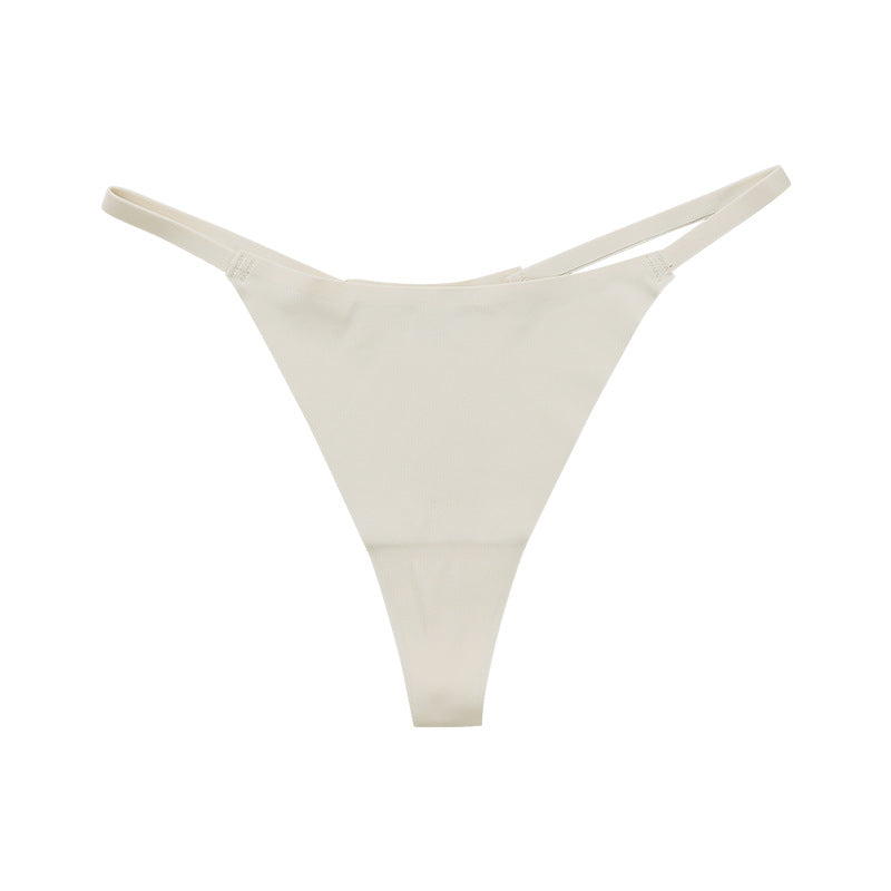 Women's Low Waist Seamless Thong Panties