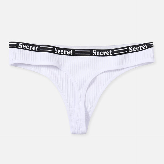 Women's Cotton Panties Sexy Thong Panties