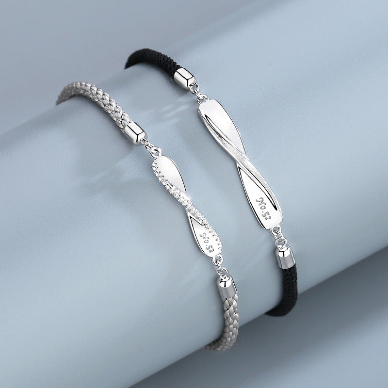 Couple Bracelets Sterling Silver For Men And Women