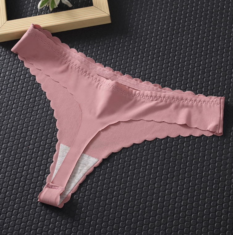 Sexy Seamless High Elastic Ice Silk Women's Panties