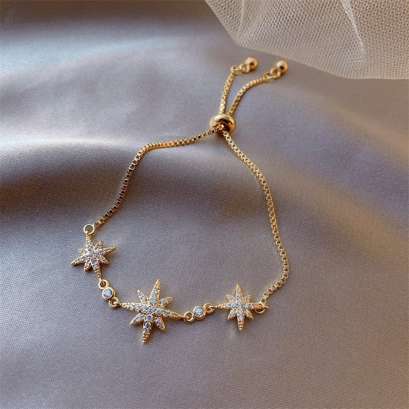 Zircon Flower Bracelet Women Zircon Flower Bracelet Women