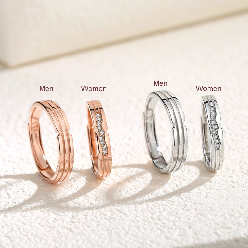 A Minimalist And Versatile Design For Couples' Rings