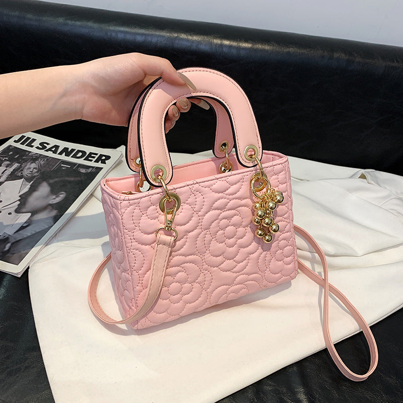 Women's Fashionable Embroidered Shoulder Handbag