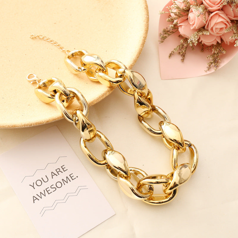 Exaggerated Personality Necklace Women Fashion Trendy Nightclub Items