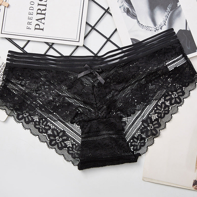 Sexy Ladies Briefs Lace Pattern Panties