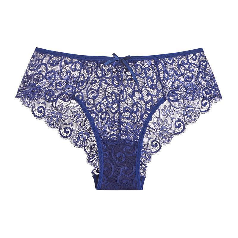 Sexy Mid-waist Lace Lace Women's Briefs For Women