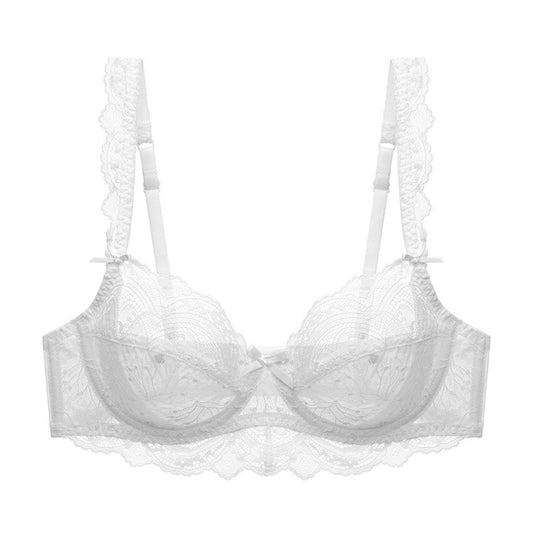 Transparent Lace Bra Ultra-thin Plus Size Bra