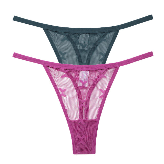 Mesh G-String Women's Panties Transparent Underwear