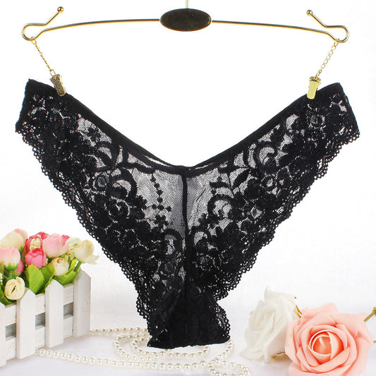 Low Waist Triangle Lace Women's Panties