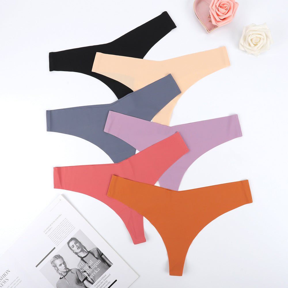 Seamless One-piece Women's Panties Can Be Cut At Will